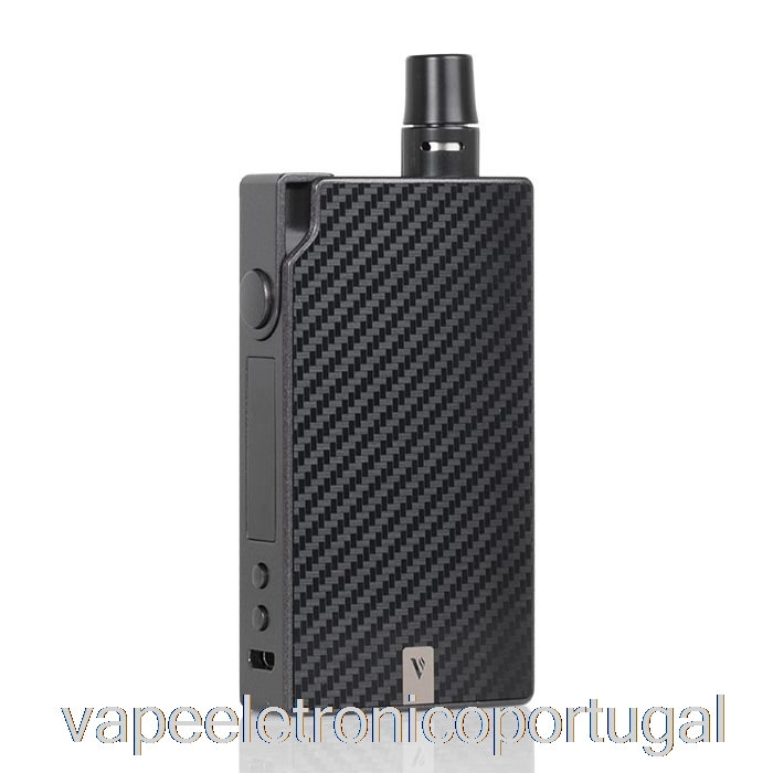 Vape Eletrônico Vaporesso Grau 30w Pod Sistema Cinza Fibra De Carbono